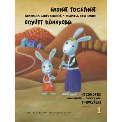 EMB (EDITIO MUSICA BUDAPEST) Easier Together - Flute A Bec