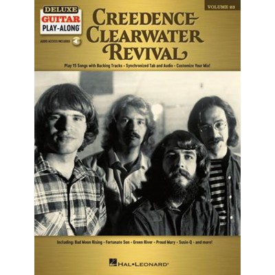 HAL LEONARD CREEDENCE CLEARWATER REVIVAL - GUITARE (BOOK + ONLINE AUDIO)