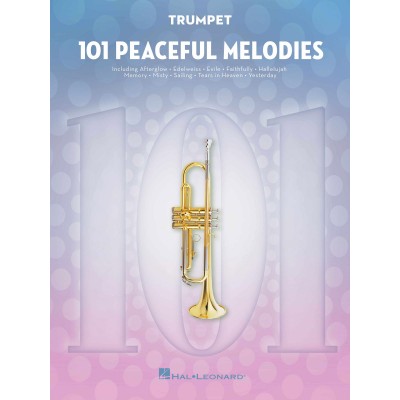 101 PEACEFUL MELODIES - TROMPETTE