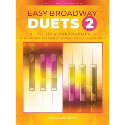 EASY BROADWAY DUANDS 2 - PIANO 4 MAINS