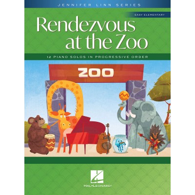 HAL LEONARD Linn - Rendezvous At The Zoo - 12 Piano Solos