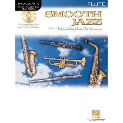 HAL LEONARD SMOOTH JAZZ - FLUTE TRAVERSIERE (BOOK + CD)