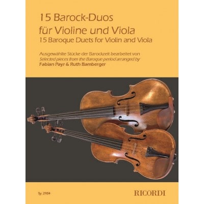 15 BAROCK-DUOS - CORDES MIXTES