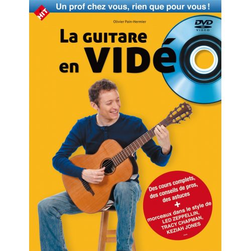 PAIN-HERMIER O. -LA GUITARE EN VIDEO LIVRE + DVD - GUITARE