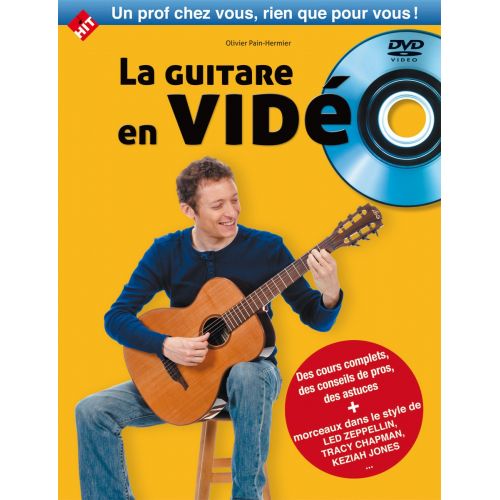 HIT DIFFUSION PAIN-HERMIER O. -LA GUITARE EN VIDEO LIVRE + DVD - GUITARE