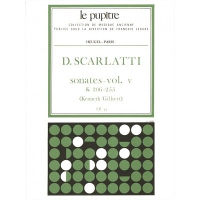 SCARLATTI D. - SONATES VOL.V (K.206 - K.255) 