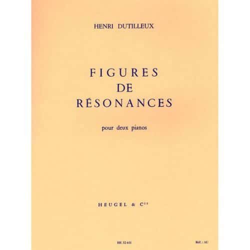 DUTILLEUX H. - FIGURES DE RESONANCES -2 PIANOS 