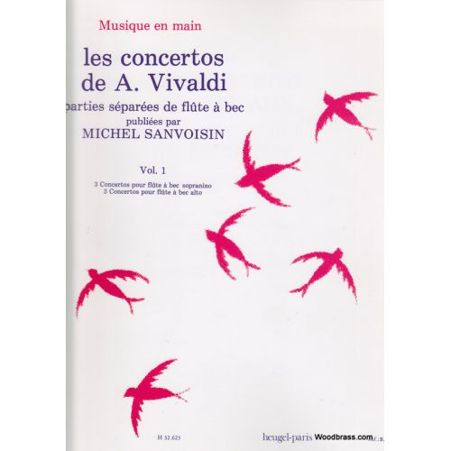 VIVALDI A. / SANVOISIN M. - CONCERTOS VOL.1 - FLUTE A BEC SEULE