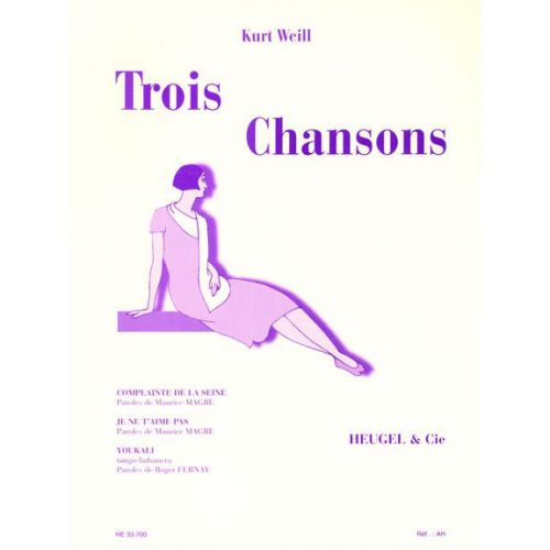  Kurt Weill - Trois Chansons