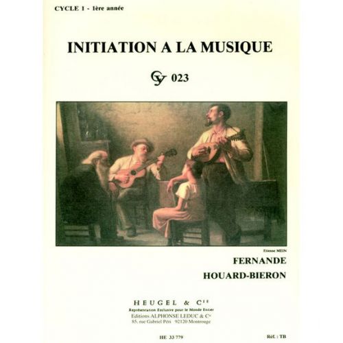 FERNANDE HOUARD-BIERON - INITIATION A LA MUSIQUE