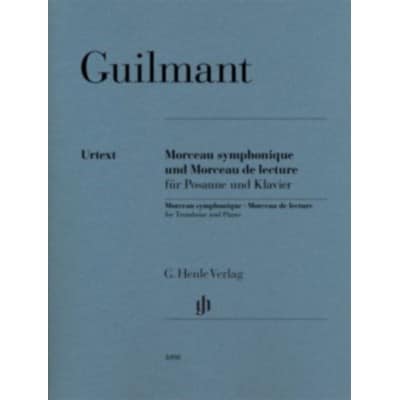  Guilmant Alexandre - Morceau Symphonique and Morceau De Lecture - Trombone and Piano