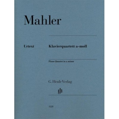 MAHLER G. - PIANO QUARTET A MINOR