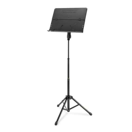 QUIK-N-EZ THREE WAY HEIGHT ADJUSTMENT TRIPOD MUSIC STAND WITH FOLDING DESK BS408B