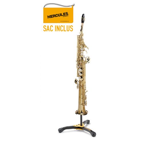 HERCULES STANDS SOPRANO SAXOPHONE AND FLUGELHORN STAND DS531B