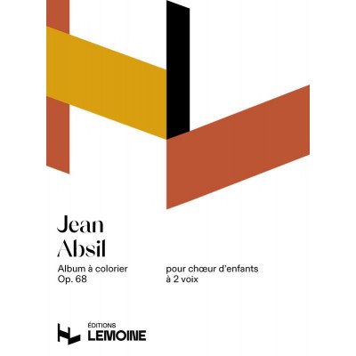 Absil Jean - Album À Colorier Op.68
