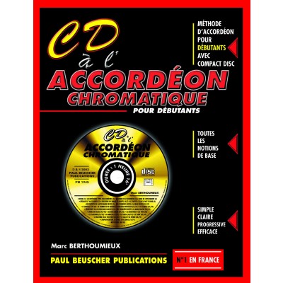 BERTHOUMIEUX MARC - CD À L'ACCORDÉON CHROMATIQUE + CD