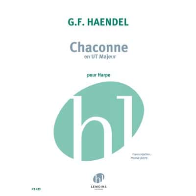 LEMOINE HAENDEL G.F. - CHACONNE - HARPE