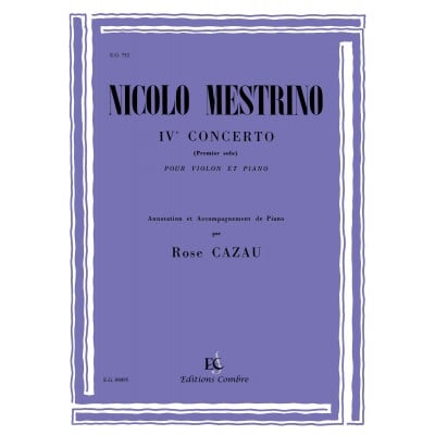  Mestrino - 1er Solo Du 4eme Concerto - Violon