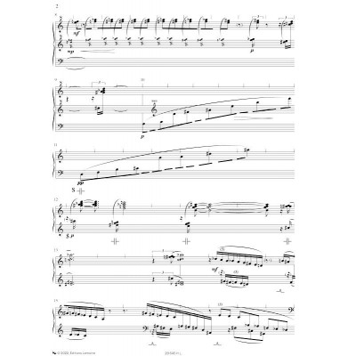 LEMOINE Murail - Ression, Soleil Lev - Piano