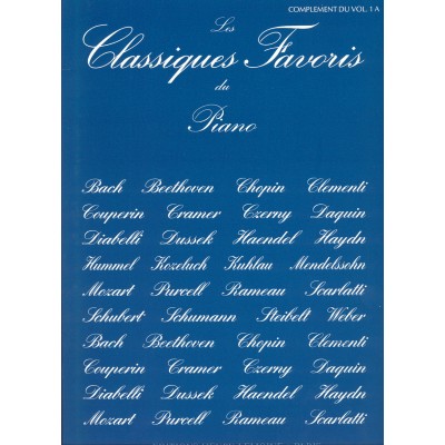 LEMOINE CLASSIQUES FAVORIS VOL.1A COM - PIANO