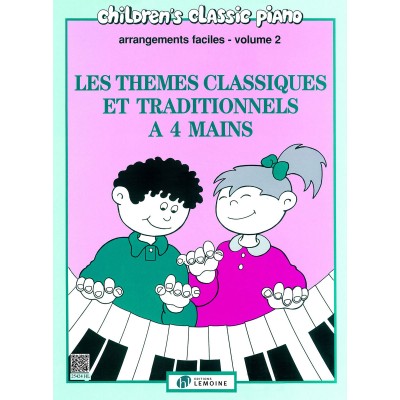  Heumann Hans-günter - Les Thèmes Classiques Et Traditionnels à 4 Mains Vol.2 - Piano 4 Mains