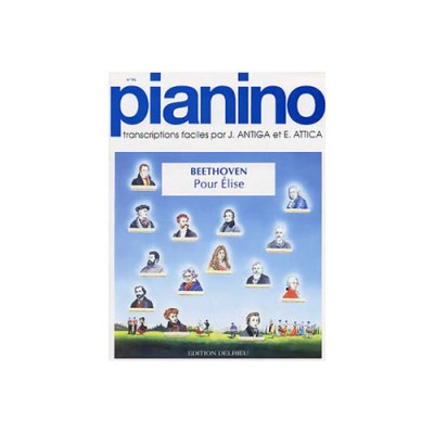 BEETHOVEN LUDWIG VAN - LETTRE A ELISE - PIANINO 46