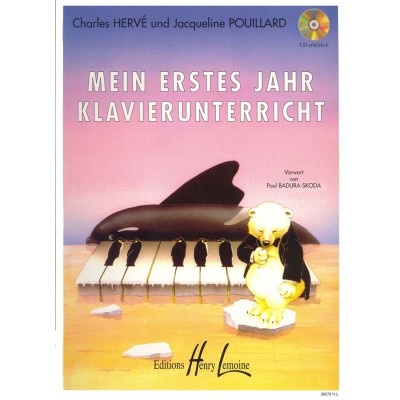HERVE C./ POUILLARD J. - MEIN ERSTES JAHR KLAVIERUNTER - PIANO