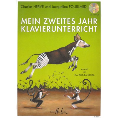 LEMOINE HERVE C./ POUILLARD J. - MEIN ZWEITES JAHR KLAVIERUNTER - PIANO