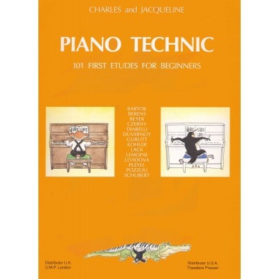LEMOINE HERVE C./ POUILLARD J. - PIANO TECHNIC - 101 STUDIES FOR BEGINNERS - PIANO