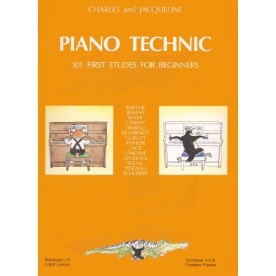 LEMOINE HERVE C./ POUILLARD J. - PIANO TECHNIC - 101 STUDIES FOR BEGINNERS - PIANO
