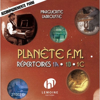 LABROUSSE MARGUERITE - PLANETE F.M. VOL.1 - ACCOMPAGNEMENTS - CD SEUL