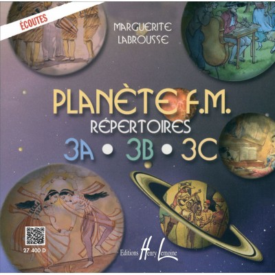 LABROUSSE MARGUERITE - PLANÈTE F.M. VOL.3 - ÉCOUTES - CD SEUL