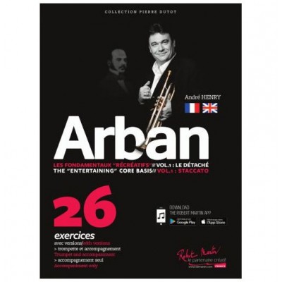 ROBERT MARTIN ARBAN J.B. - LES FONDAMENTAUX RECREATIFS - TROMPETTE