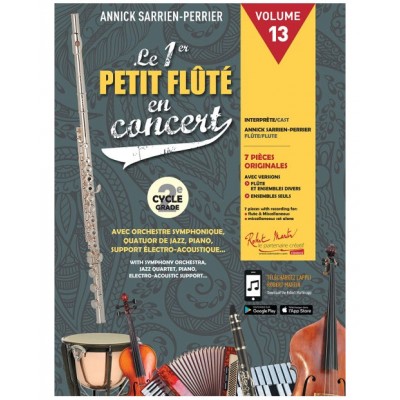 ROBERT MARTIN Sarrien-Perrier A. - Le 1er Petit Flûté en concert (+ Acc. Piano)