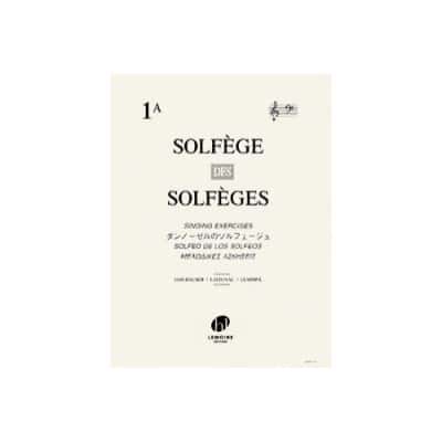  Lavignac Albert - Solfege Des Solfeges Vol.1a Avec Accompagnement