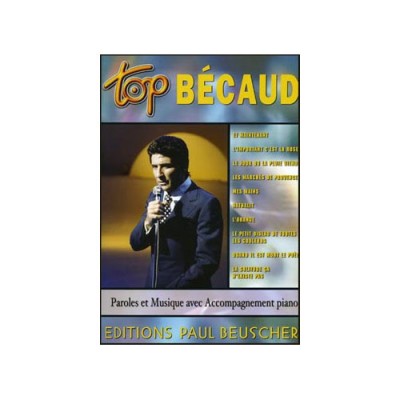 PAUL BEUSCHER PUBLICATIONS BECAUD GILBERT - TOP BECAUD - PVG