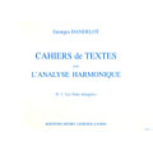 LEMOINE DANDELOT GEORGES - CAHIERS DE TEXTES L