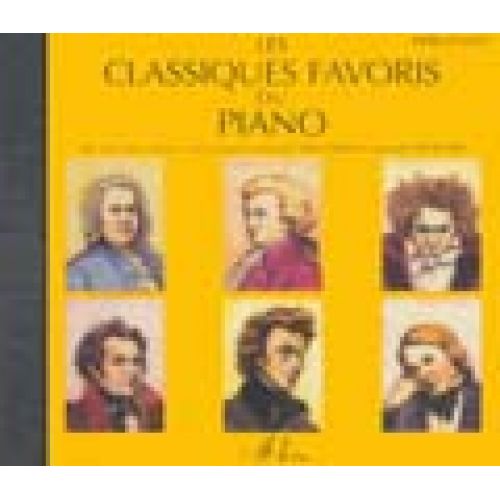 CLASSIQUES FAVORIS DÉBUTANT +CD - PIANO