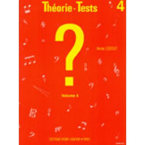 LEDOUT ANNIE - THÉORIE-TESTS VOL.4