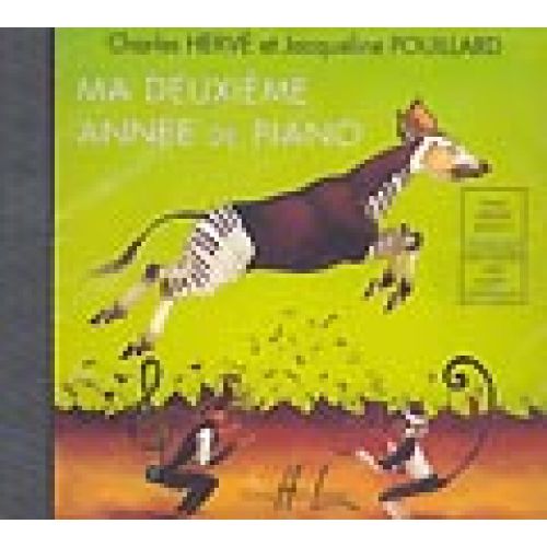 HERVE C./ POUILLARD J. - MA 2EME ANNEE DE PIANO - CD SEUL - PIANO