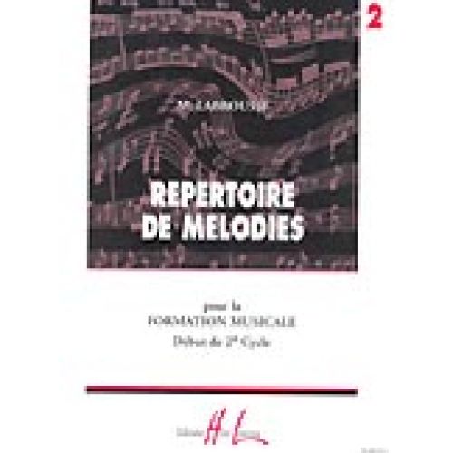 LEMOINE LABROUSSE - RÉPERTOIRE DE MÉLODIES VOL.2