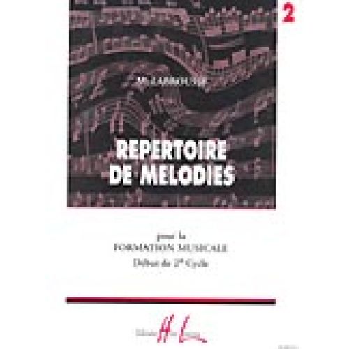 LEMOINE LABROUSSE MARGUERITE - REPERTOIRE DE MELODIES VOL.2
