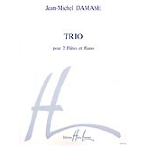 DAMASE JEAN-MICHEL - TRIO - 2 FLUTES, PIANO