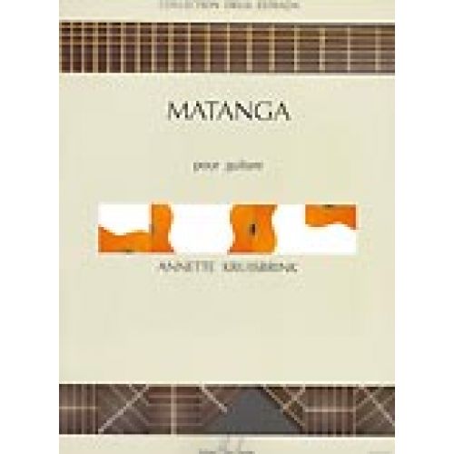  Kruisbrink Annette - Matanga - Guitare