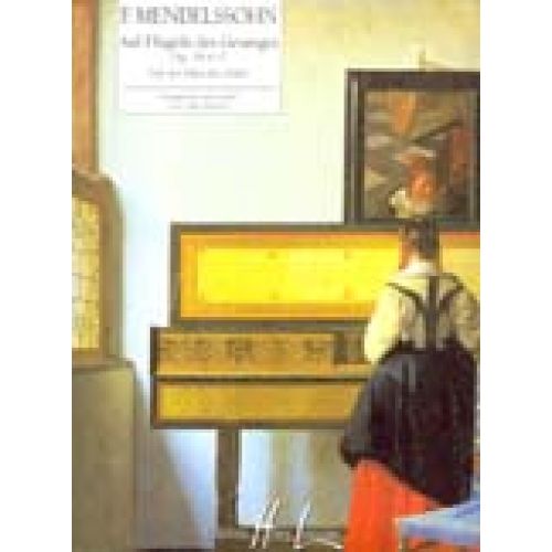 LEMOINE MENDELSSOHN F. - SUR LES AILES DU CHANT - AUF FLUGELN DES GESANGES OP.34 N°2 - PIANO
