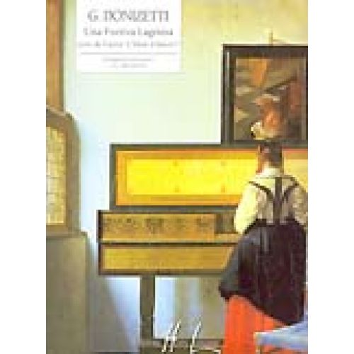 LEMOINE DONIZETTI GAETANO - UNA FURTIVA LAGRIMA EXTRAIT DE L'ELISIR D'AMORE - PIANO