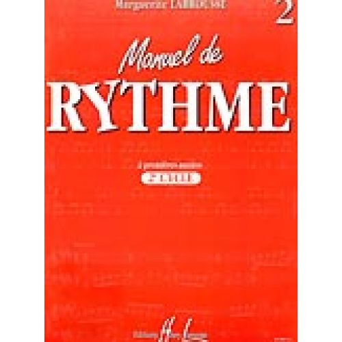 LEMOINE LABROUSSE MARGUERITE - MANUEL DE RYTHME VOL.2