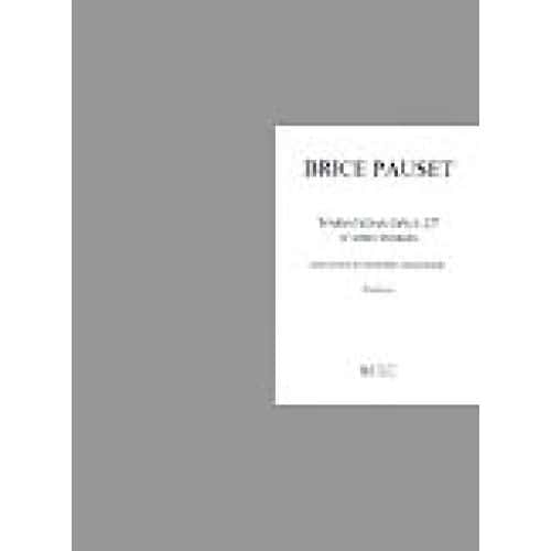 PAUSET B./ WEBERN A. - VARIATIONS OP.27 - PIANO, ENSEMBLE