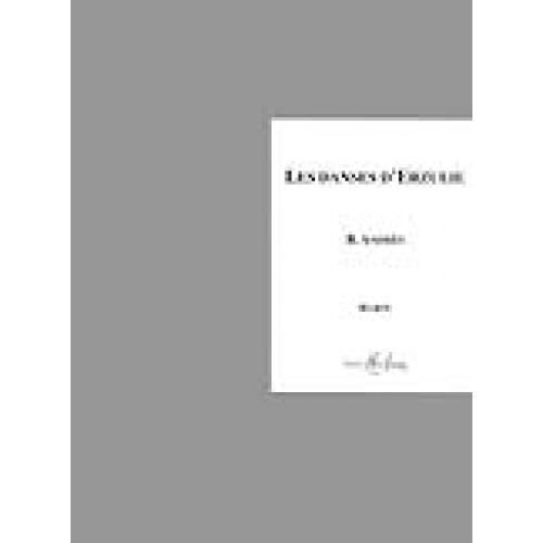 LEMOINE ANDRES BERNARD - DANSES D'ERZULIE - HARPE