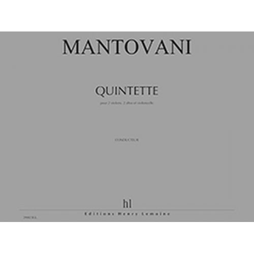 MANTOVANI BRUNO - QUINTETTE